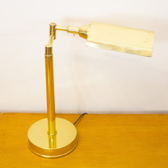 Gold desk lamp