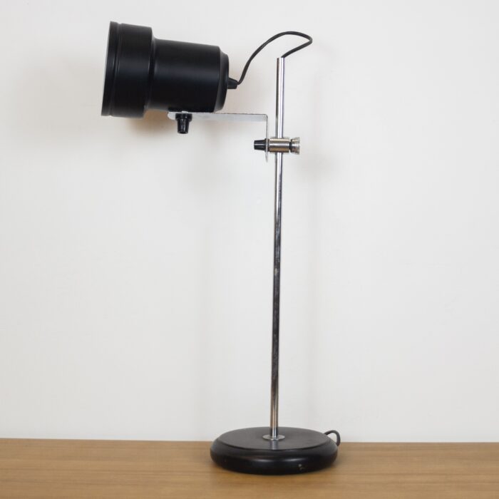 Black desk lamp