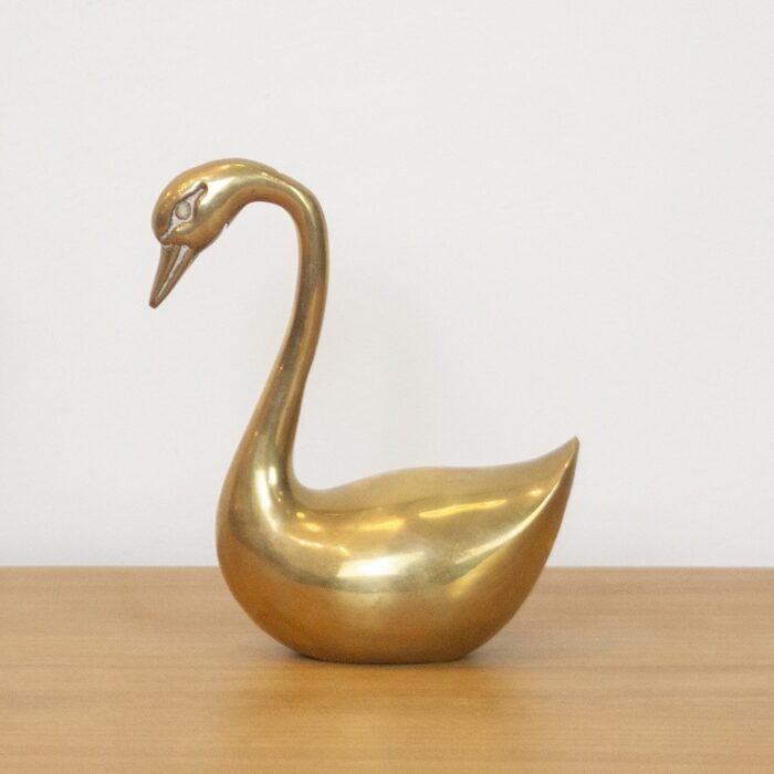 Brass swans