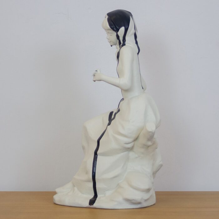 Small ceramic statue